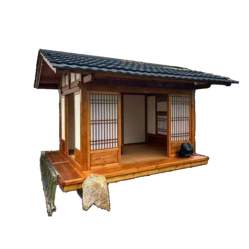重庆仿古防腐木中国风木屋